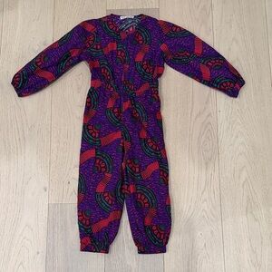 Ulla Johnson Girls zip up Romper NWOT